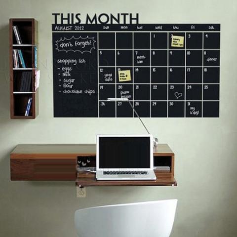 Free Shipping -  Blackboard Decal