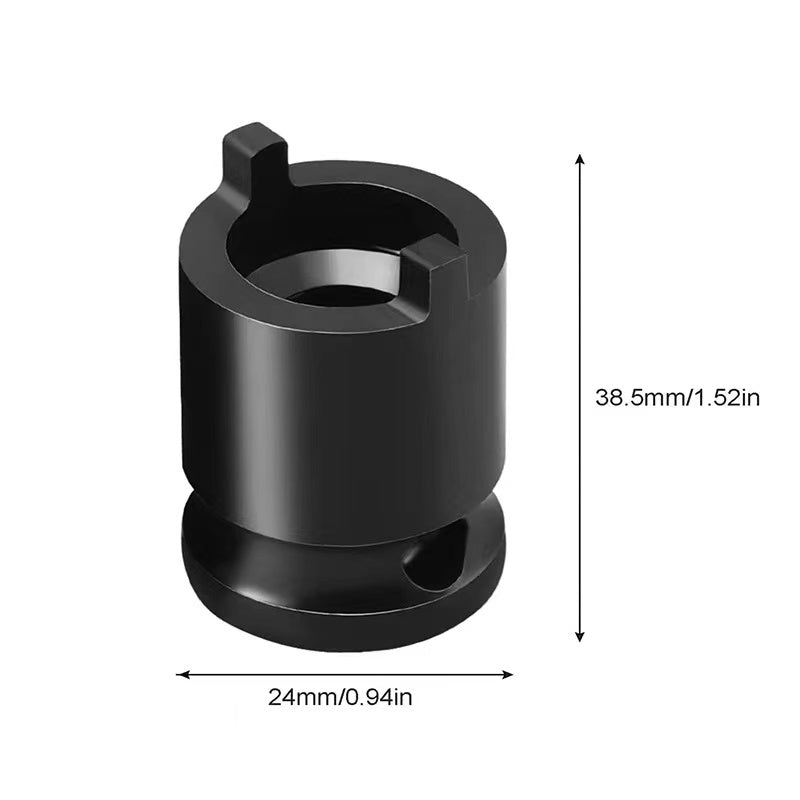 Angle Grinder Socket Wrench,Black Pressure Plate Removal Thread Release Adapter