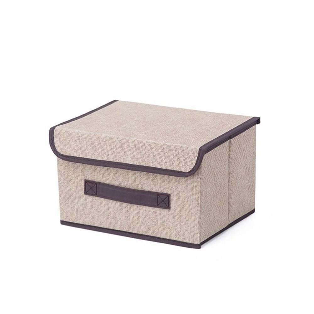 Dustproof Storage Box Foldable Large Storage Box with Lid Wardrobe Container (Big + Small))