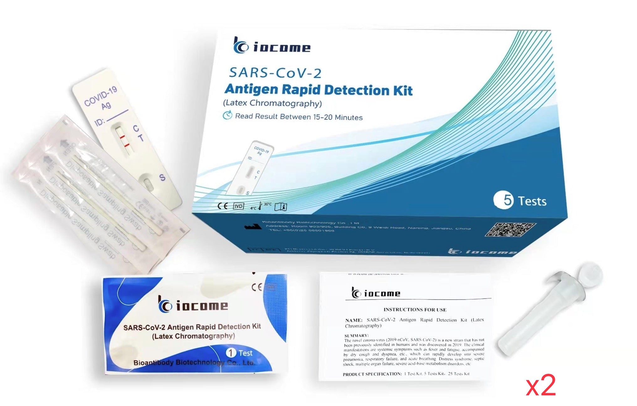 New Arrival COVID-19 Virus Antigen Test- Rapid Detection Test Kit (Salvia)