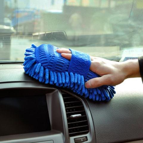 High Quality of Car Wash Gloves -- Ultrafine Fiber Chenille Anthozoan Car Washer