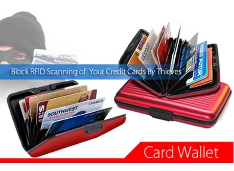 Card Guard - The Cool Looking Wallet RFID Blocking Aluminium Case