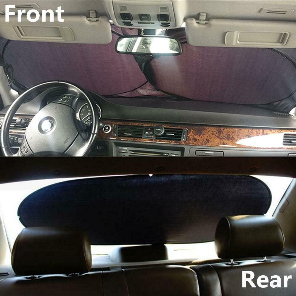 6pcs Universal Car Windshield Sun Shade Foldable Cover