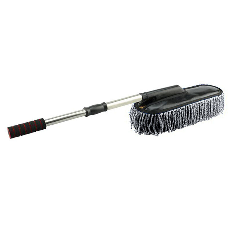 Car Wash Duster Cleaning Microfiber Telescoping Brush Dusting Dust Wax Mop