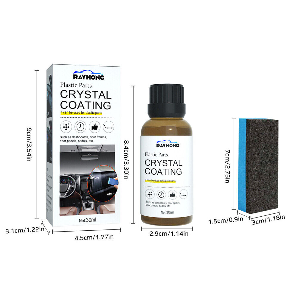 Car Coating Agent 30ML Crystal Coating Plastic Part Refurbish