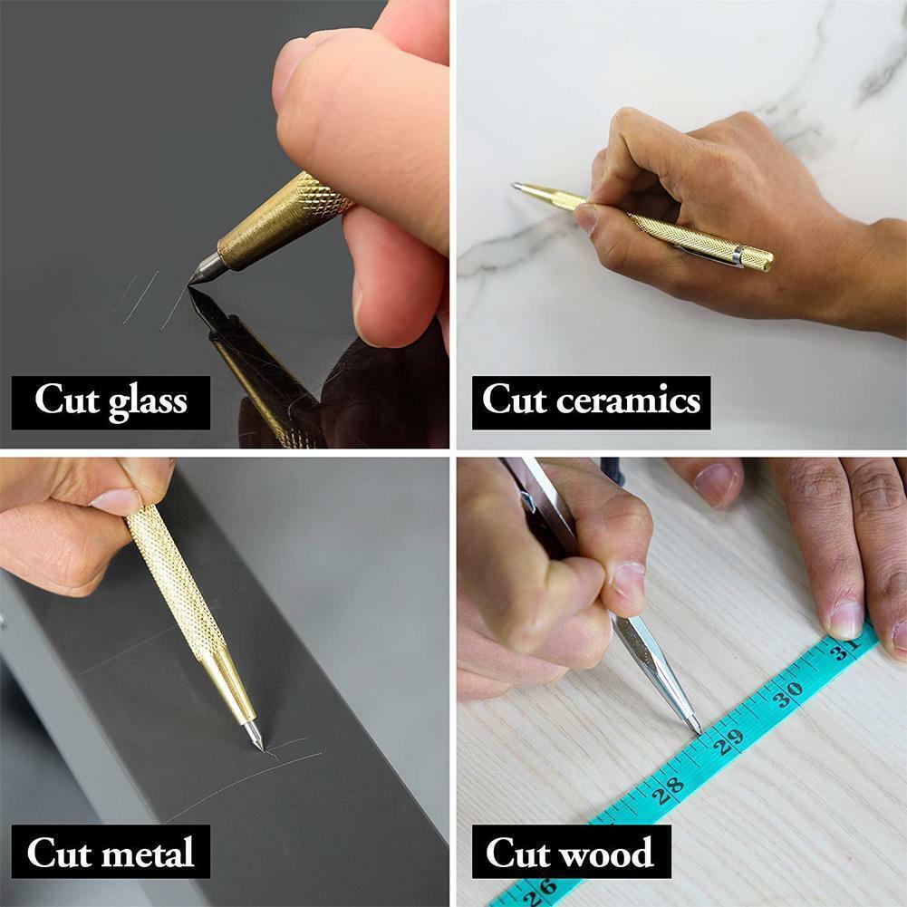 Hard Metal Ceramic Tile Cutting Lettering Cutter Glass Carving Scribing Pen