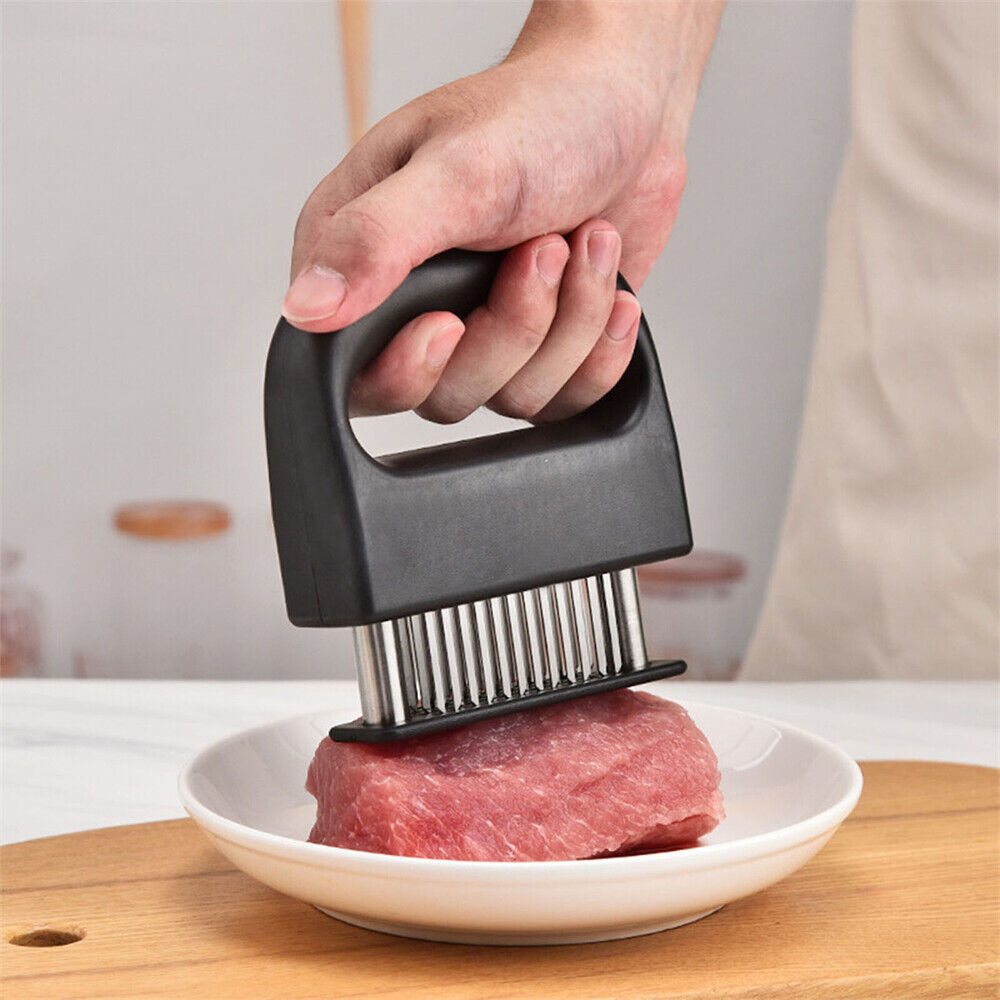 48-Blade Stainless Steel Meat Beef Tenderizer Jaccard Steak Chicken Pouch Hole