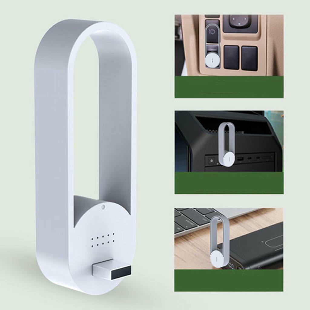 USB in-Line Air Purifier Freshens Air Cleaner