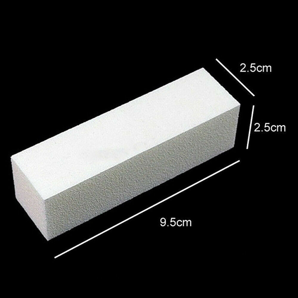 Free shipping-10pcs Acrylic Files Nail Sanding Block Buffer Art Sand Surface Sponge