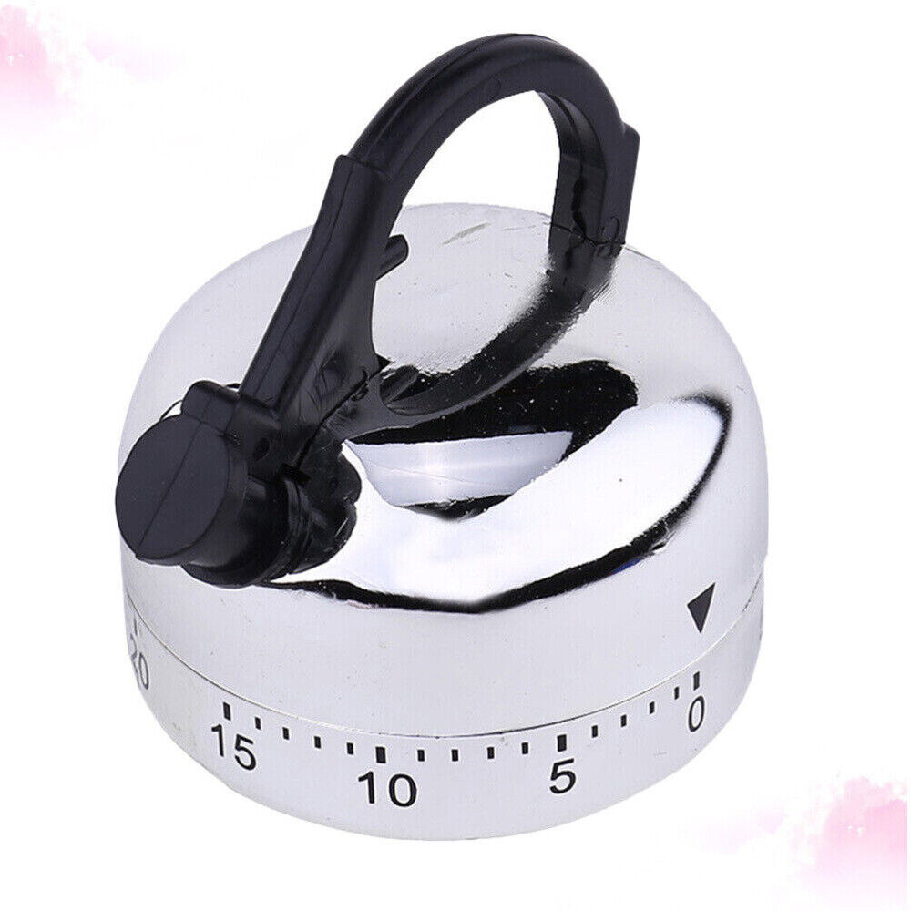 Kettle Shape Mechanical Timer Kitchen Timer Cooking Time Manager Baking