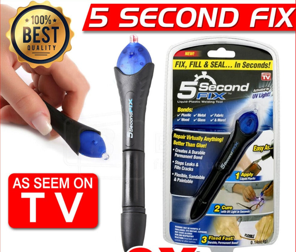 5 Second Fix UV Light Liquid Welding Kit Welding Compound Glue Repair Tool