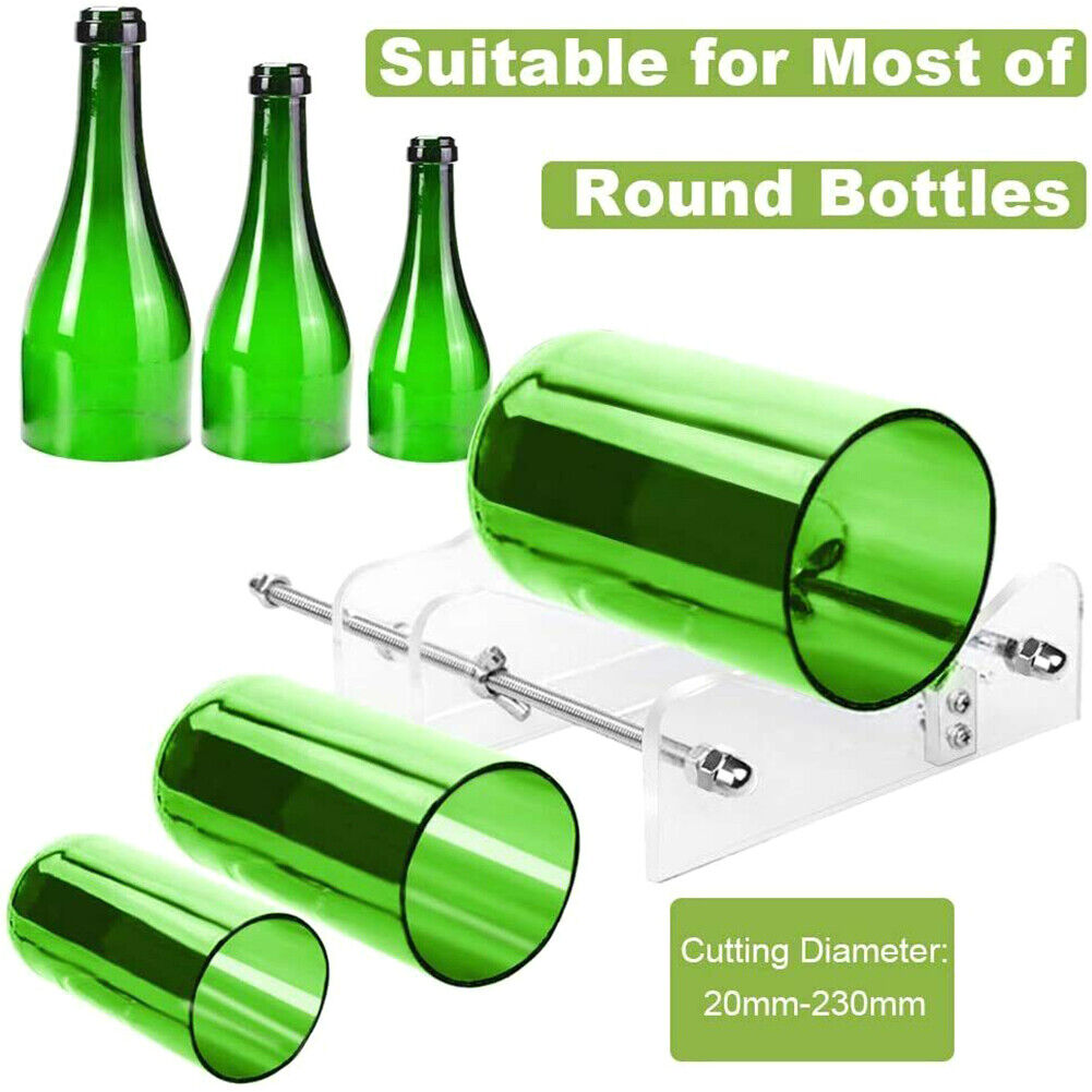 Glass Bottle Cutter Beer Wine Jar DIY Cutting Machine Craft Recycle Tools Kit