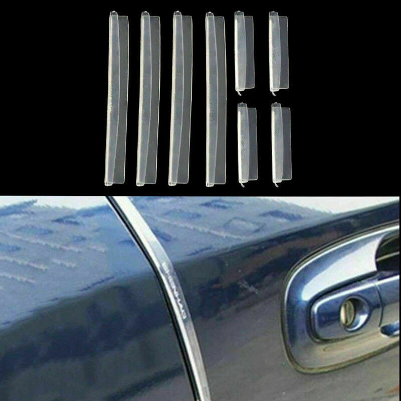 8PCS Clear Side Door Edge Protector with 3M adhesive