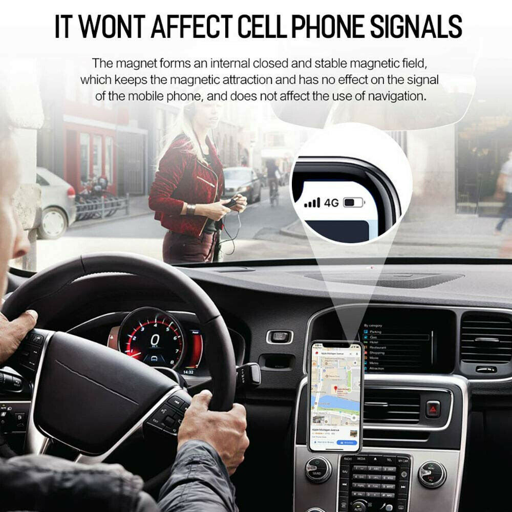 Free Shipping - 360° Rotating Phone Holder Car Magnetic Mount Stand Universal for iPhone Samsung