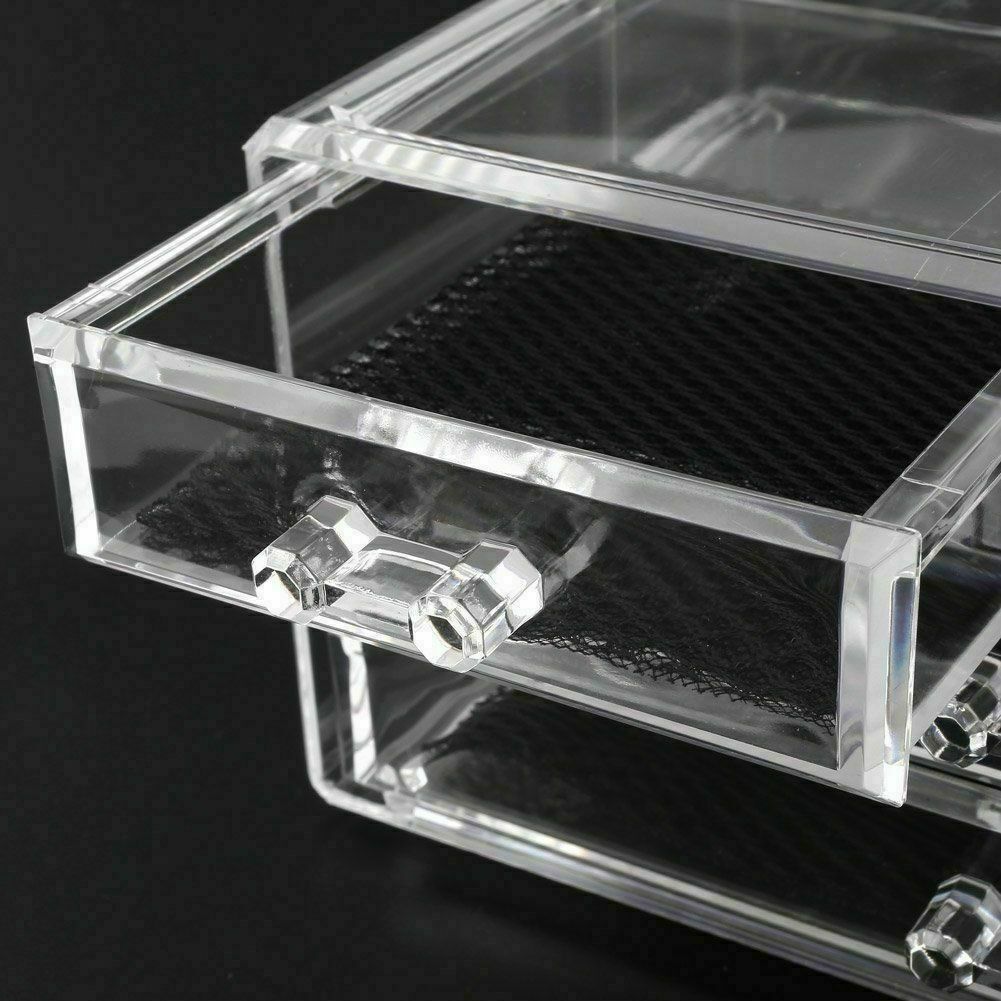 4 Drawers Clear Acrylic Organizer