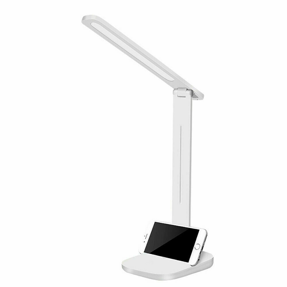 Touch LED Desk Lamp Bedside Study Reading Table Light USB Ports Dimmable