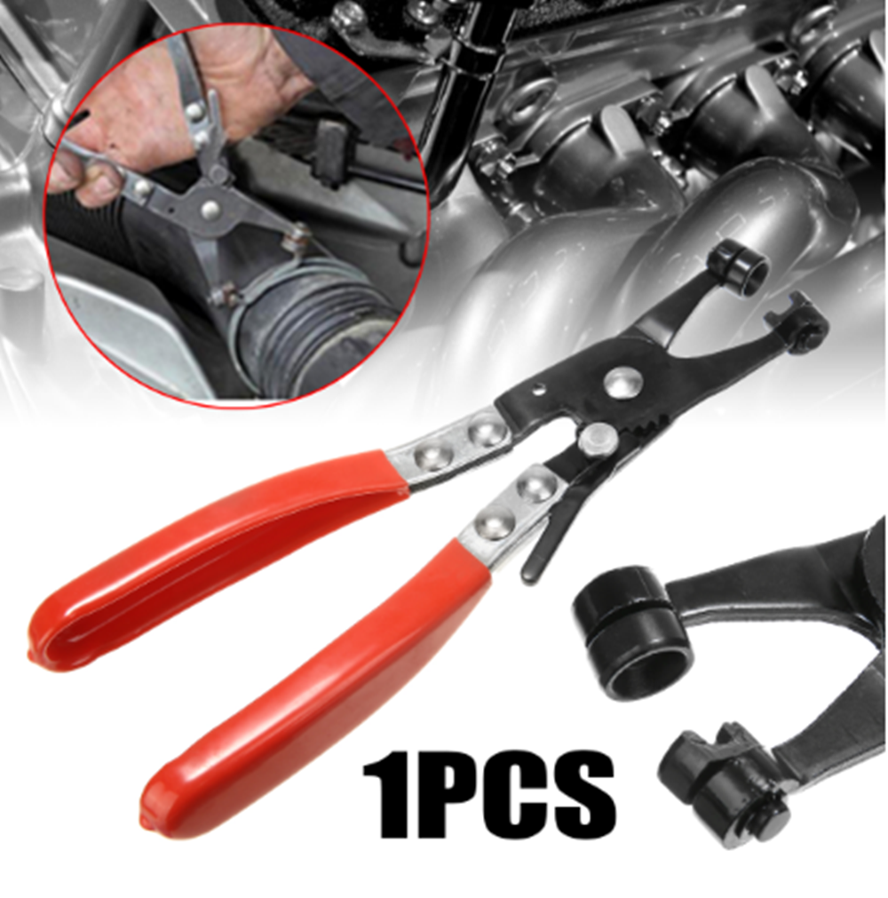 Hose Clamp Pliers Band Flat Ring Install Pliers Mechanics Auto Repair Tools