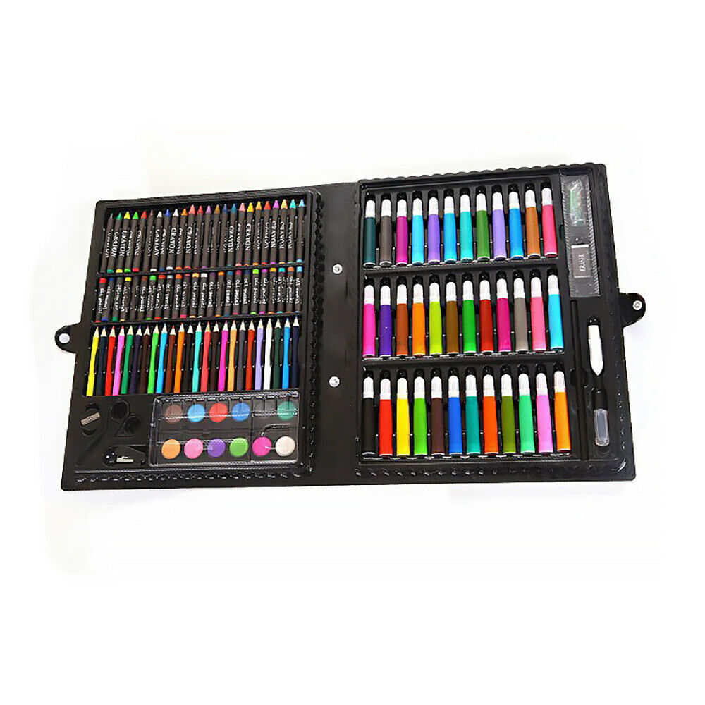 150Pc Kids Painting Pen Set Fine Art Marker DIY Poster Gift Card Writing Drawing