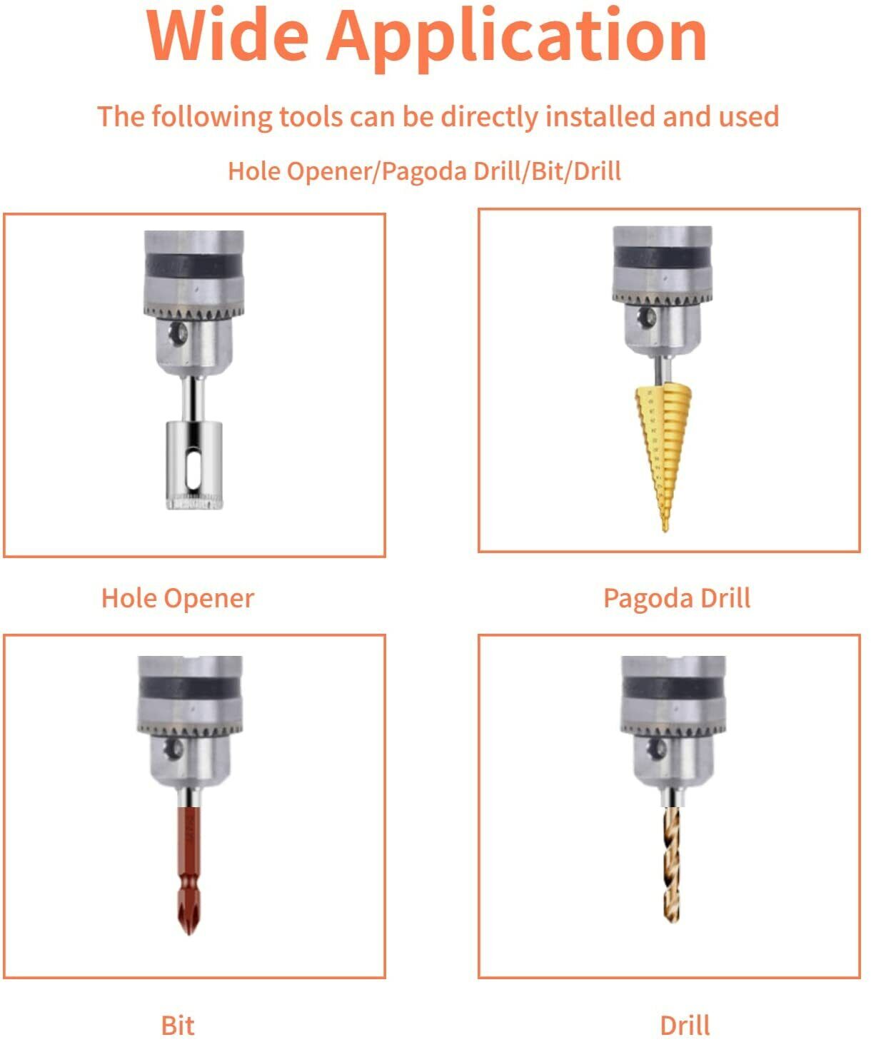 90° Degree Right Angle Drill Attachment 1/4" Drive Adapter With Chuck Key