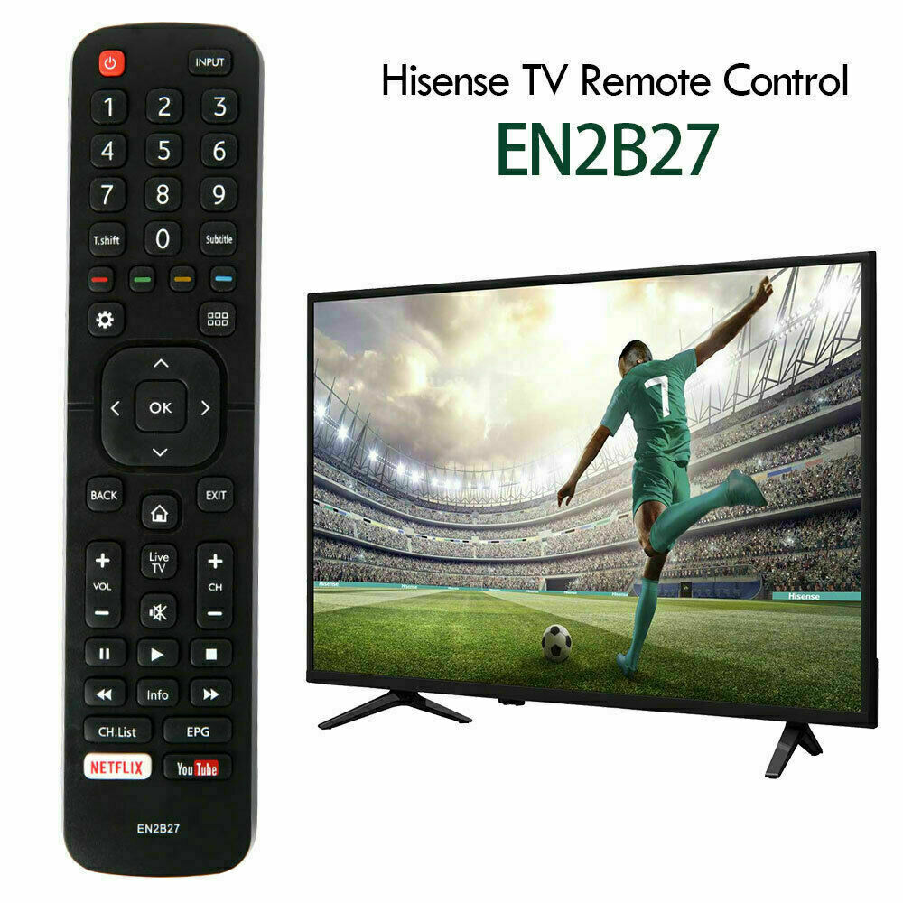 HISENSE TV Remote Control No Programming Needed