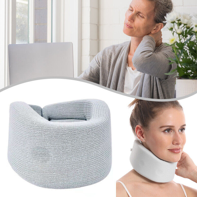 Soft Sponge Neck Support Pillowcase Cervical Collar Pain Traction Neck Guard