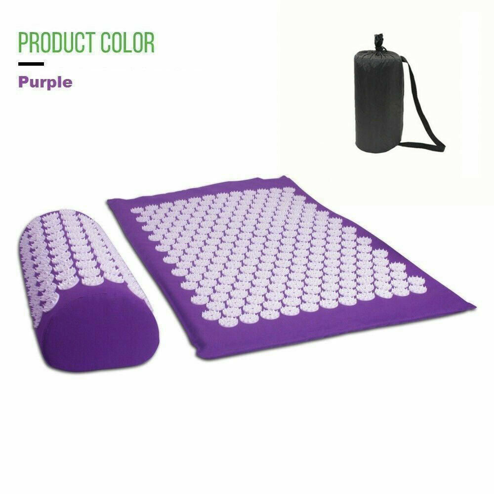 Yoga Massage Acupressure Shakti Sit Lying Soreness Relax Mat