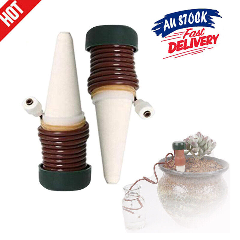 2Pcs Automatic Drip Waterer Tender Houseplant Plant Indoor