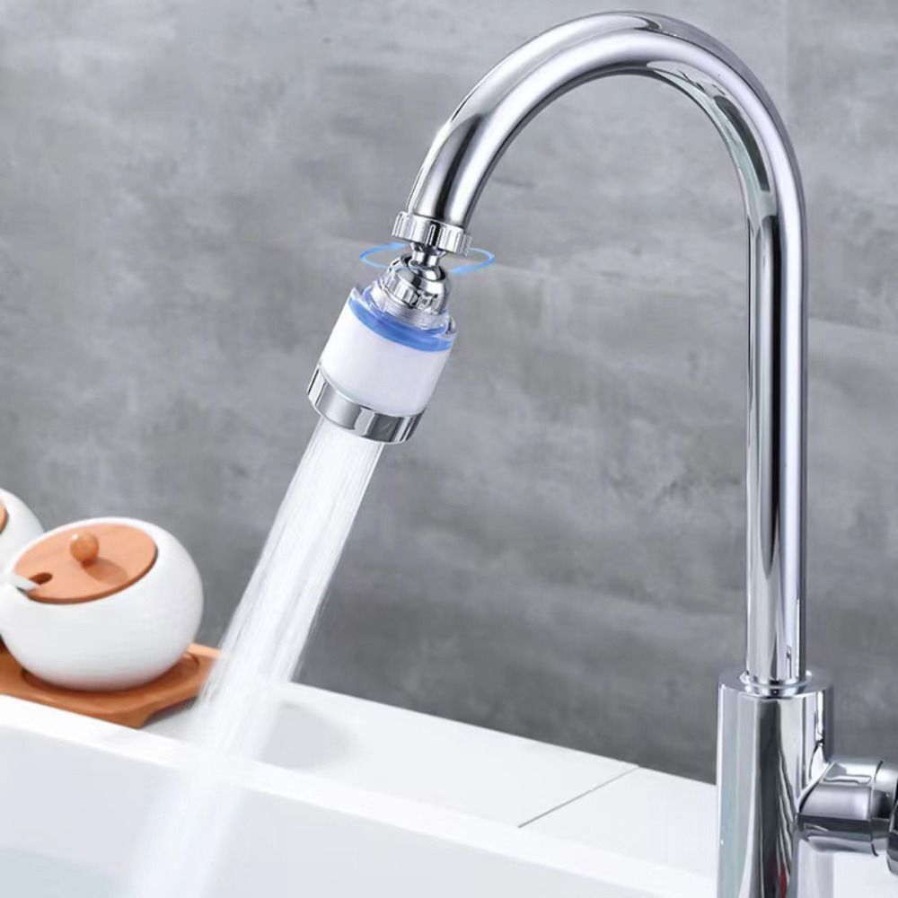 Sprayer Booster Faucet Water Filter Showers Head Bath Purifier Tap Bubbler with Extra Filter Element