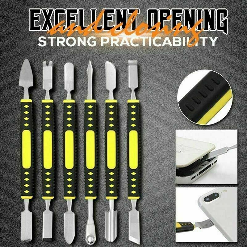 6pcs Metal Crowbar Set Electronic Repair Tools Boot Stick