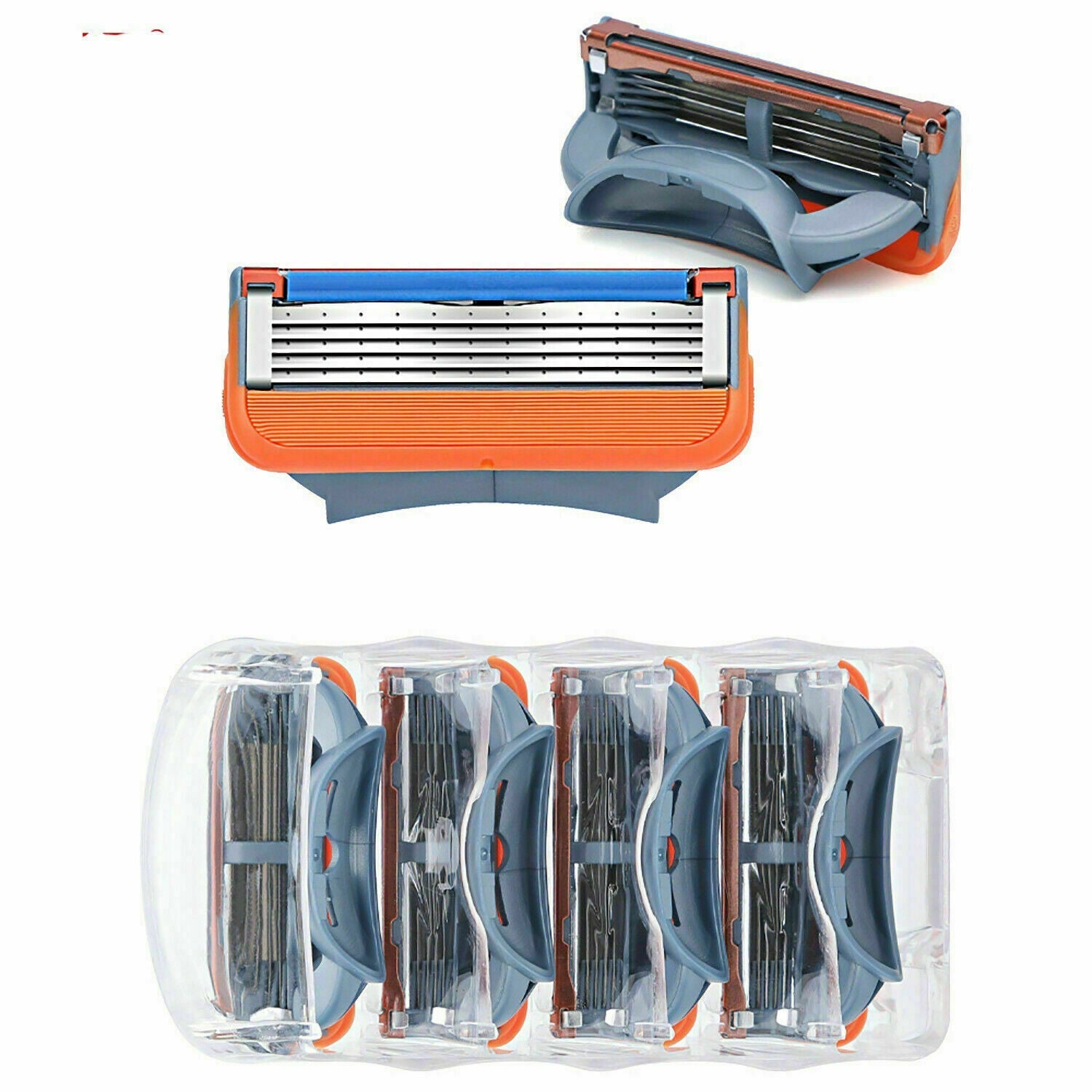 8PCS 5 layers Blades for Gillette Fusion Razor