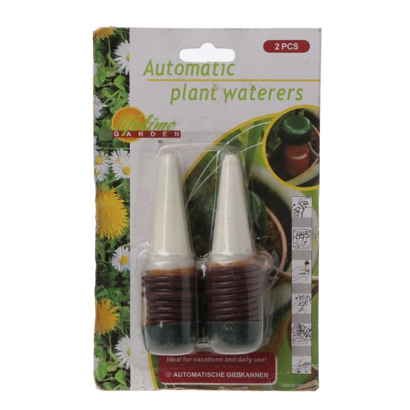 2Pcs Automatic Drip Waterer Tender Houseplant Plant Indoor