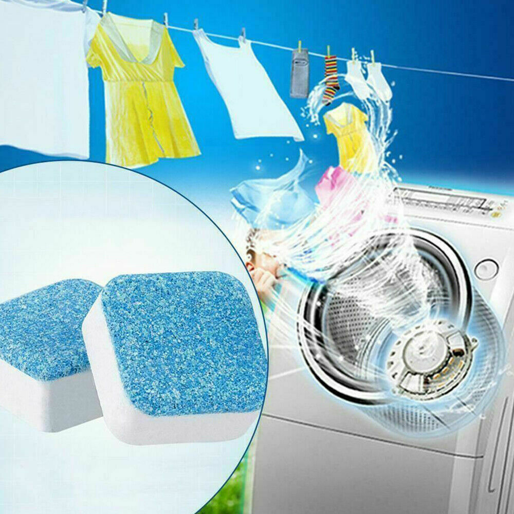 Deep Cleaning 12PCS Washing Machine Effervescent Cleaner