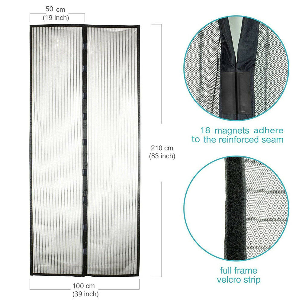 Anti Mosquito Automatic Closing Curtains