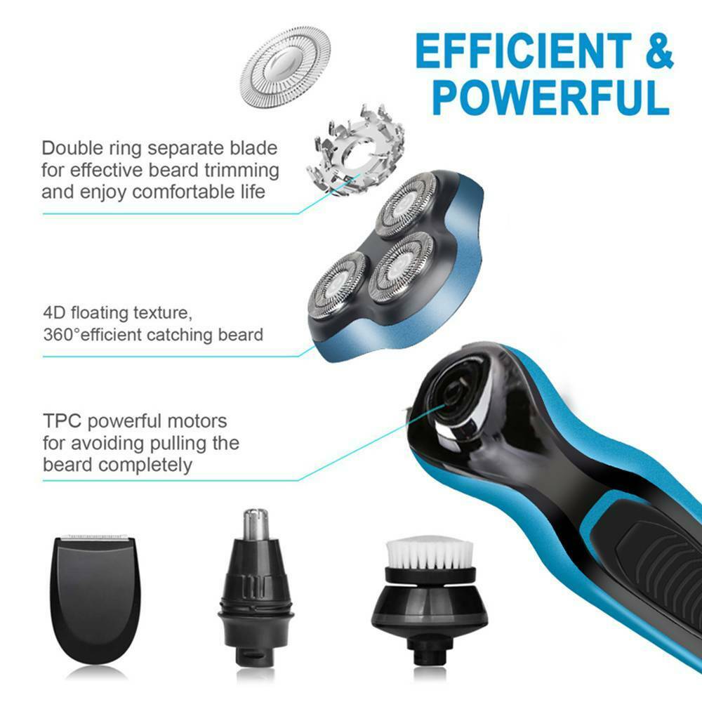 4in1 Men Mutifunction Electric Shaver USB Rechargeable