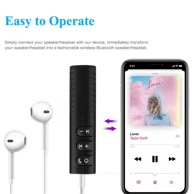 3.5mm Wireless Bluetooth Audio Receiver Kit