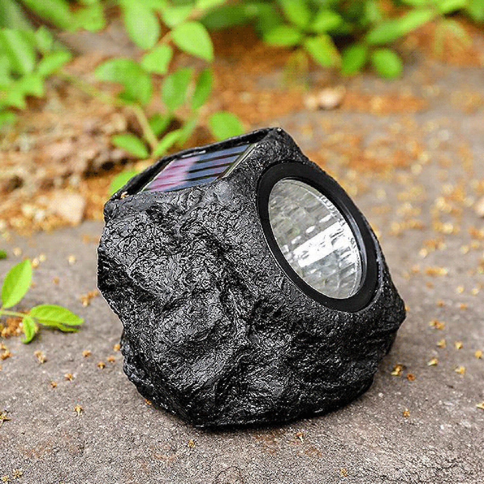 Solar Simulation Stone Light LED Outdoor Garden Decoration Bright Lights