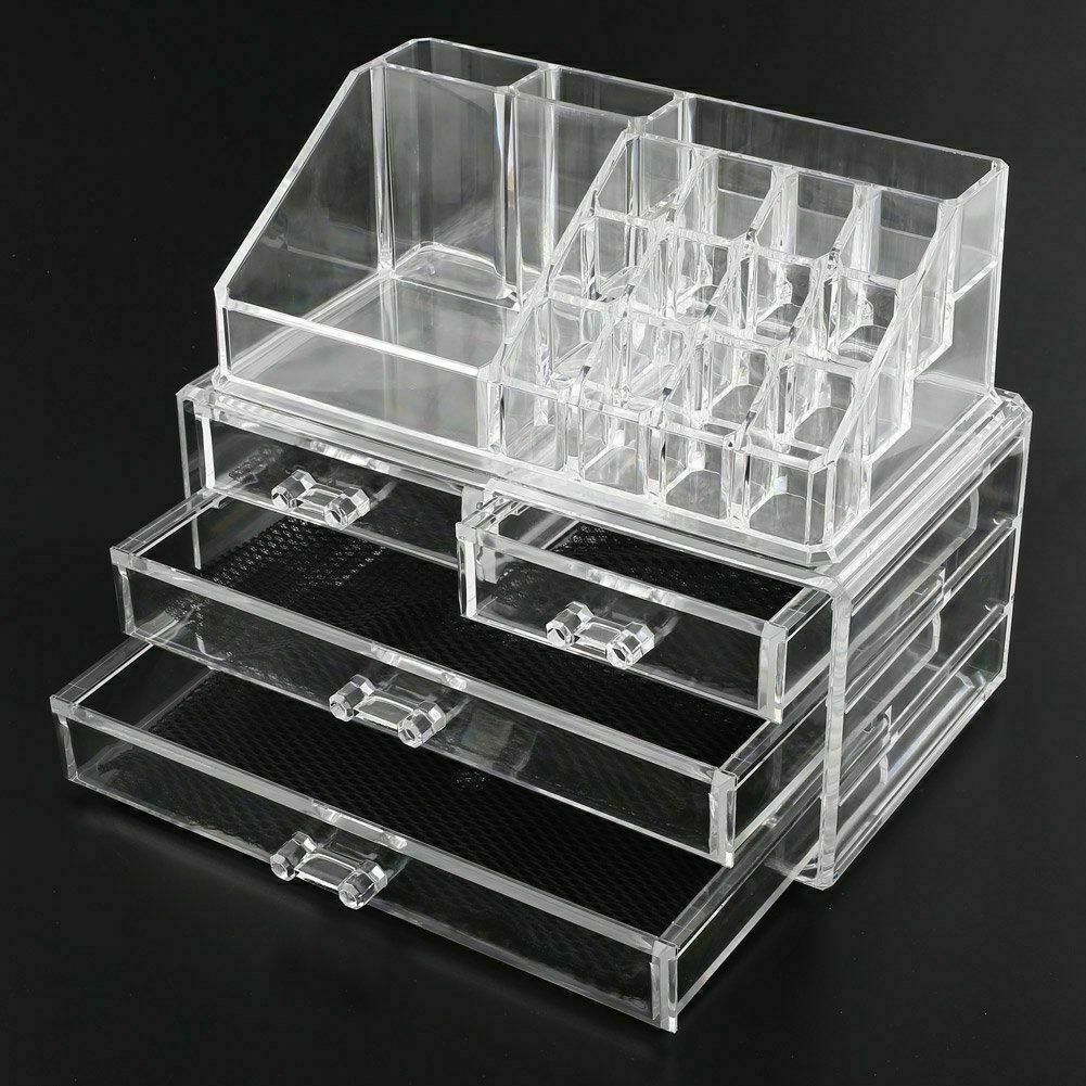 4 Drawers Clear Acrylic Organizer