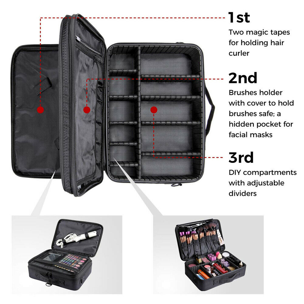 Free shipping-Professional Makeup Organizer