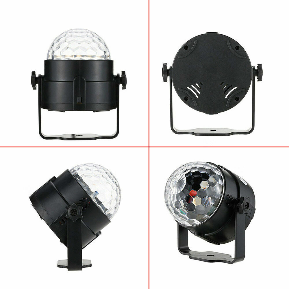 Party Lights Disco Ball Light Premium LED RGB Stage Lighting Strobe Effect Lamp