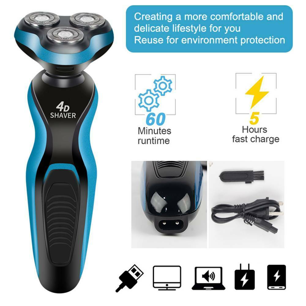 4in1 Men Mutifunction Electric Shaver USB Rechargeable