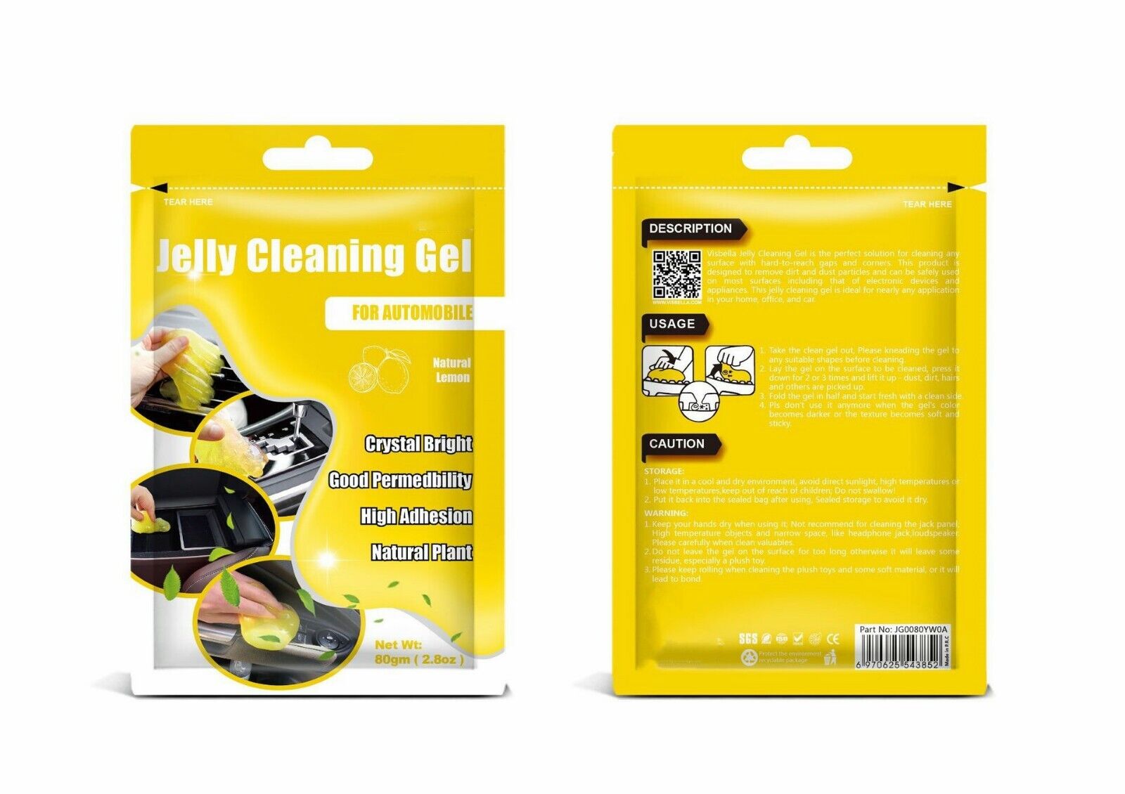 Cleaning Gel Slime Super Clean Magic Car Laptop Keyboard Dust Dirt Cleaner