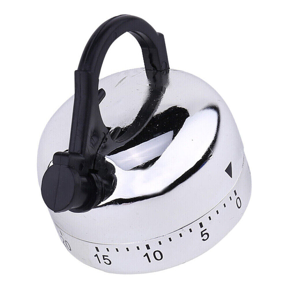 Kettle Shape Mechanical Timer Kitchen Timer Cooking Time Manager Baking