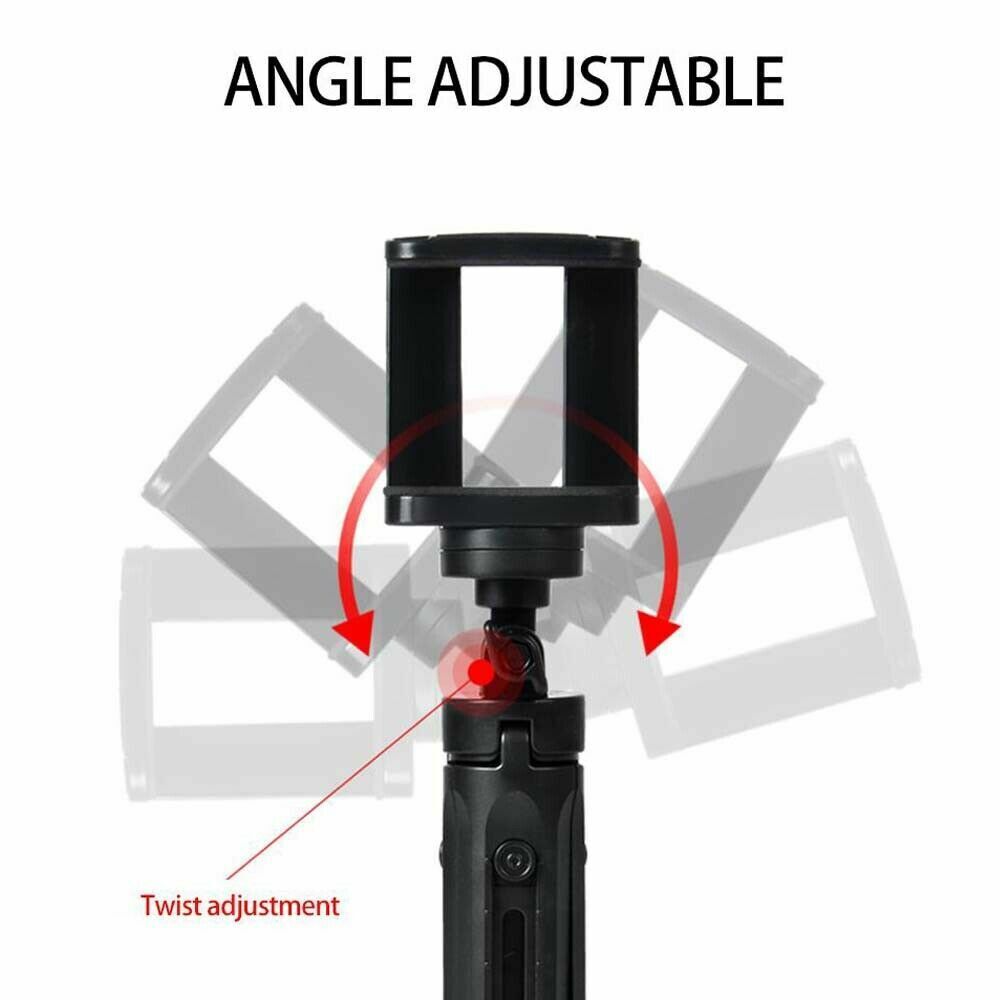 Universal 360° Rotation Extended Tripod Support Mount Holder for Mobile Phone