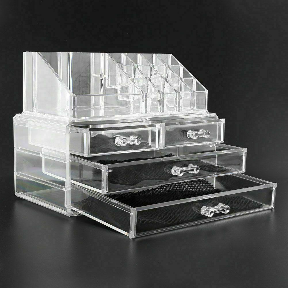 4 Drawers Clear Acrylic Organizer