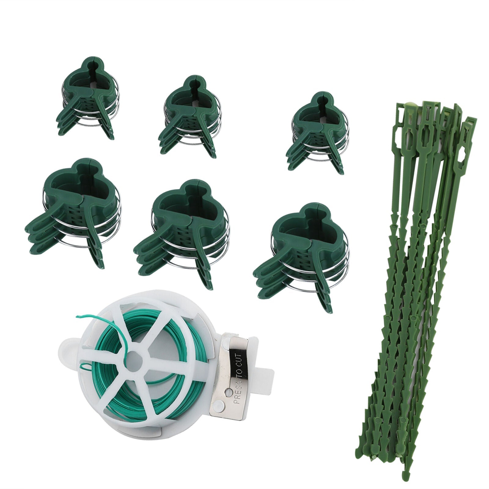 31PCS/Set Plant Binding And Clip Set Plant Support Clips Grafting Tools