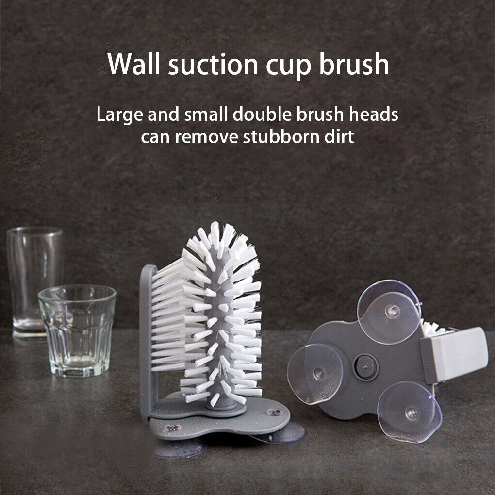 Cup Cleaning Brush Glass Washer Rotating Cup Brush Cleaning Brush For Beer Cup