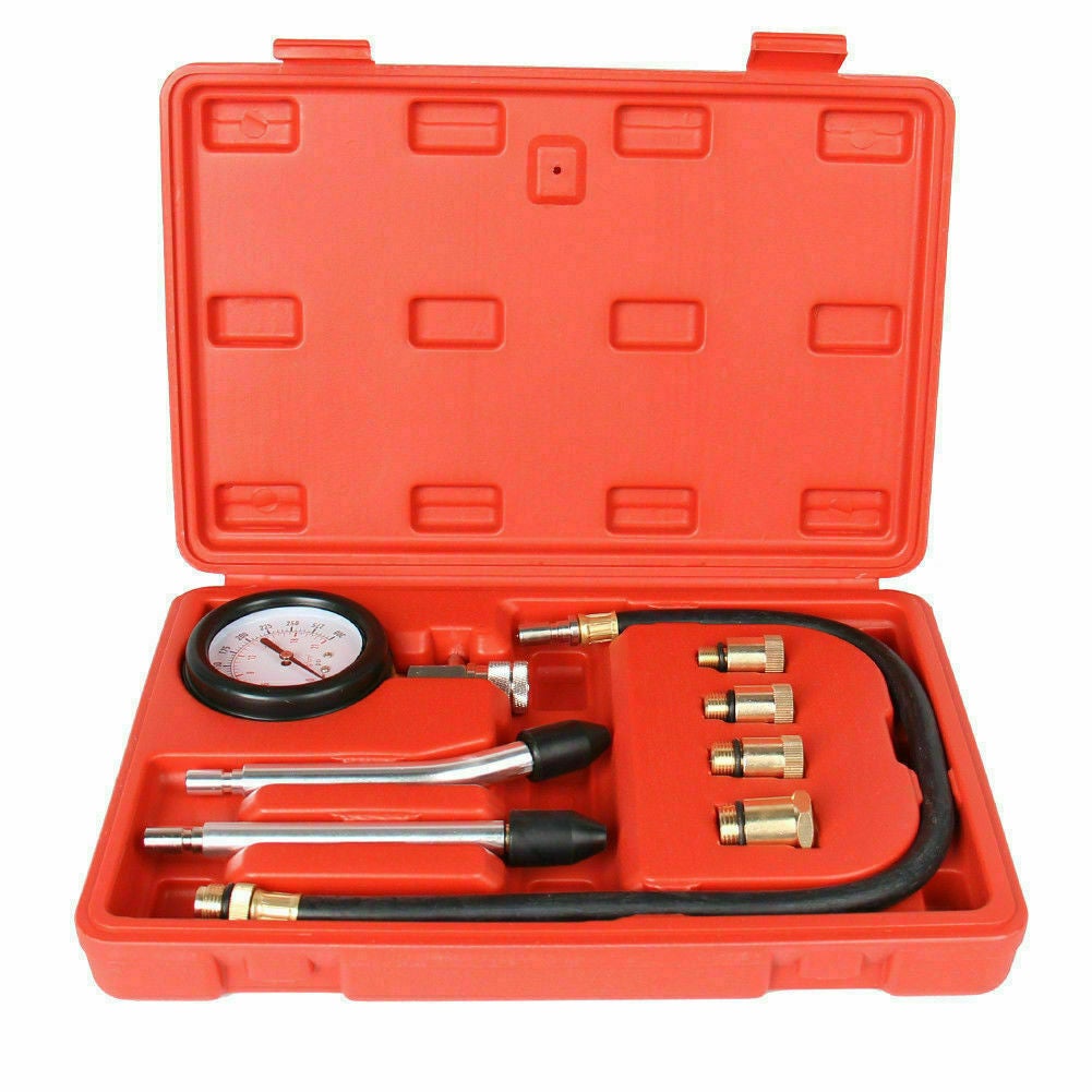 Engine Compression Tester Kit For Automotive Car Brass Tool