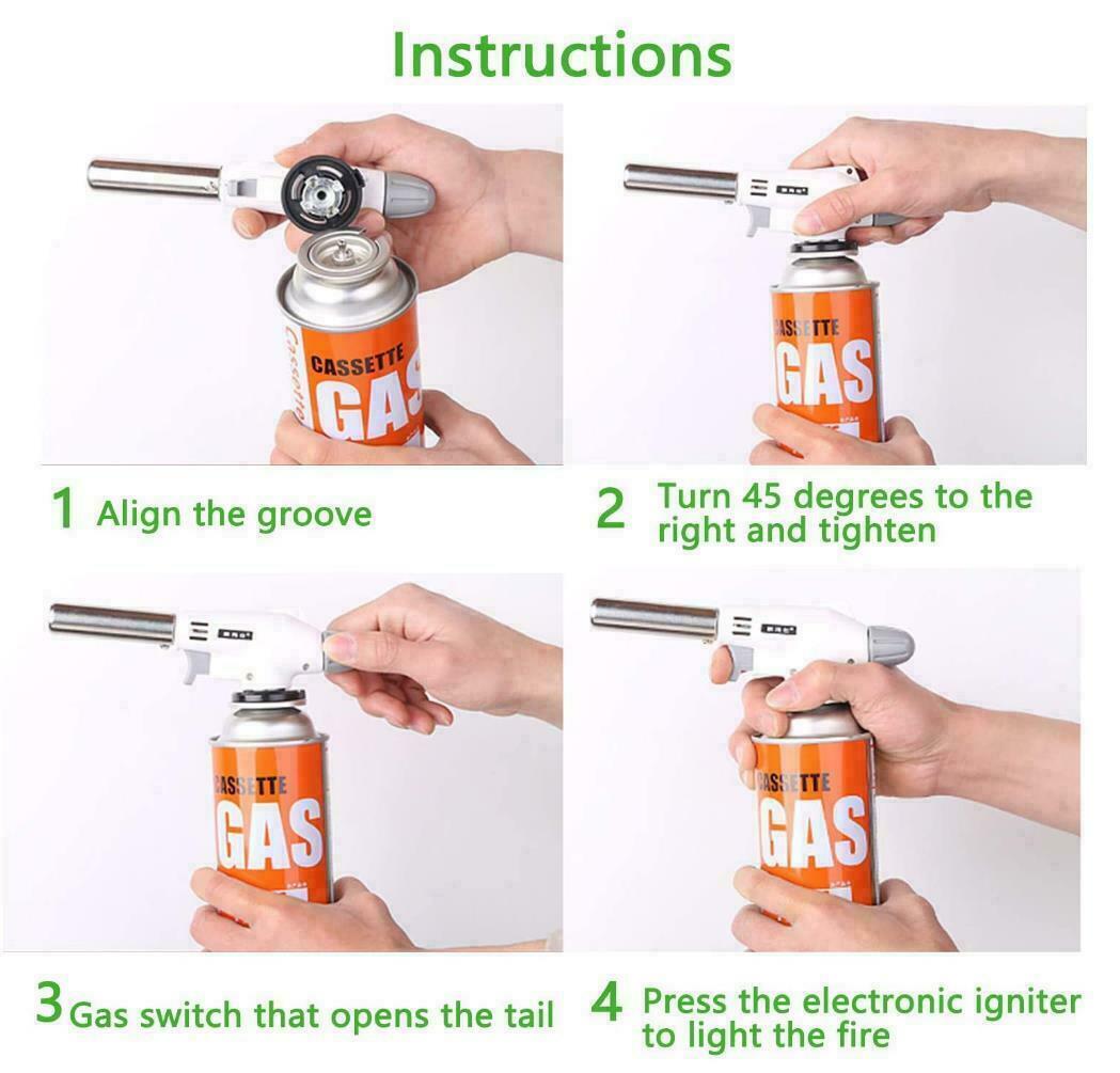 Portable Camping Welding Gas Torch Flame Gun