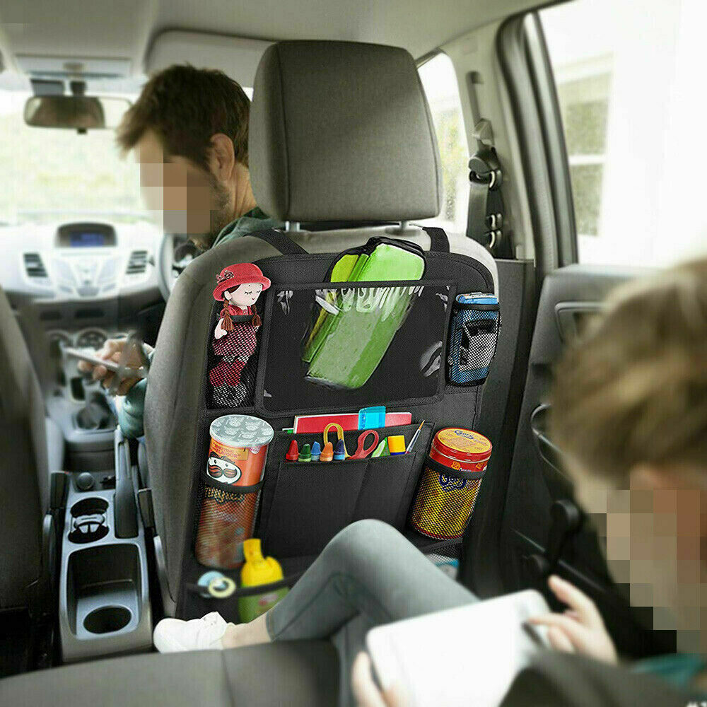 Car Back Seat Organiser Travel Storage Bag Organizer iPad Holder Pocket