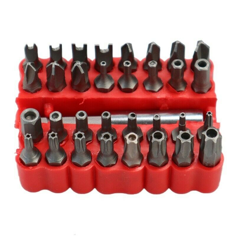 33pc Magnetic Extension Bit Holder Screwdriver Bits Set Quick Release Bit Holder